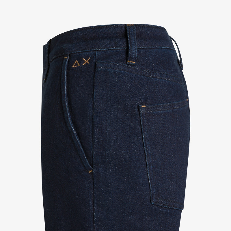 Denim chinos NAVY BLUE