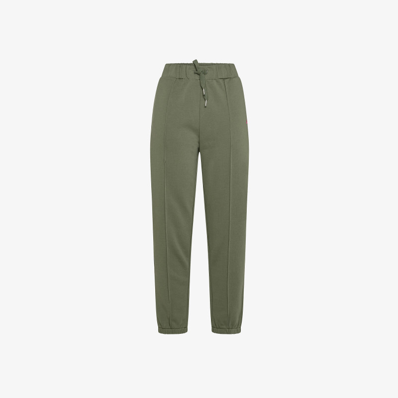 PANT BAGGY SPORTY COTTON FL. MILITARY