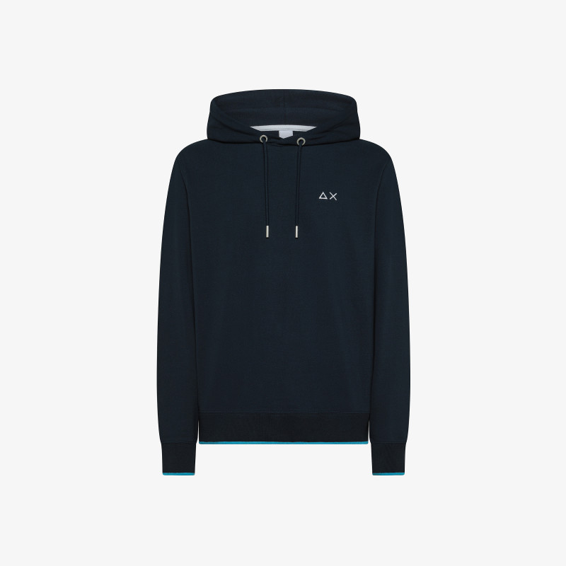 パーカー・フーディ SUN 68 Men Hoodies K35118 07 Blue Men's Hooded Sweatshirts | SUN68