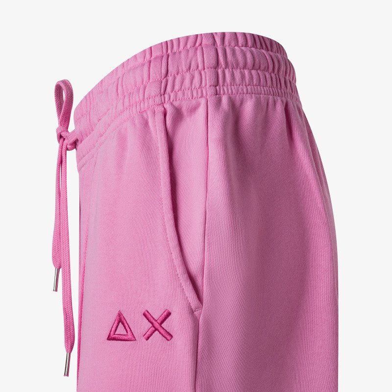Geranium cotton fleece trousers