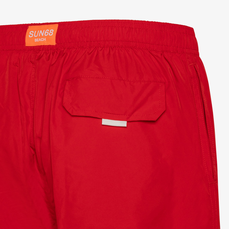 SWIM PANT PACKABLE ROSSO FUOCO
