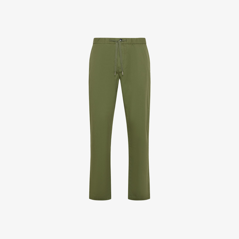 PANT COULISSE SOLID DARK GREEN