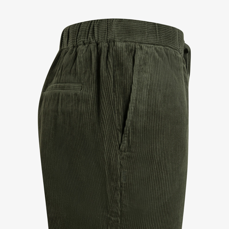 PANT COULISSE CORDUROY VERDE SCURO