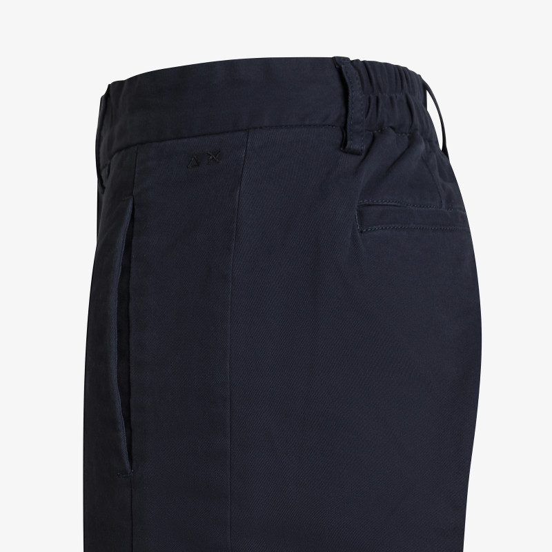 PANT FORMAL ELASTIC BELT NAVY BLUE