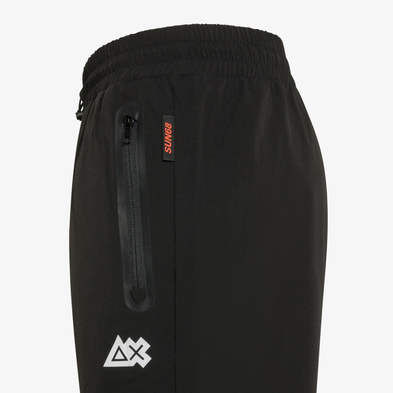 Nylon trousers BLACK