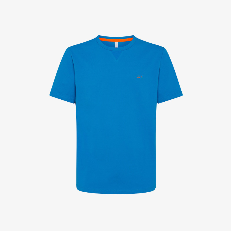 T-SHIRT SOLID PE TURCHESE