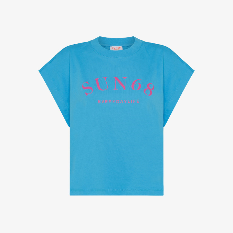 T-SHIRT SPORTY S/S TURQUOISE