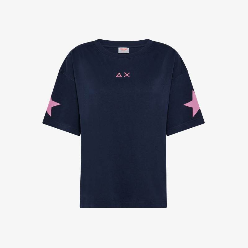 T-SHIRT OVER SPORTY S/S NAVY BLUE
