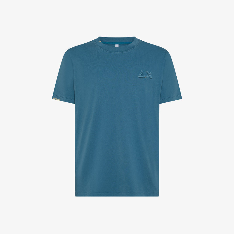 Tシャツ・カットソー SUN68 Men T-shirt Blue 1 A35133 07 f069409c08fb550bac41023dd869dd