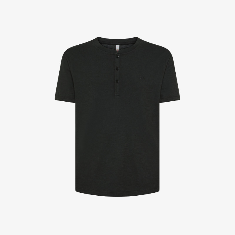 Tシャツ・カットソー SUN68 Men T-shirt Blue T35127 07 Stone Cotton Piqué T-shirt - Man | Solid SUN68