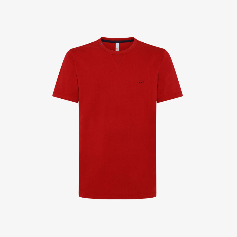 T-SHIRT ROUND NICKY S/S ROSSO FUOCO