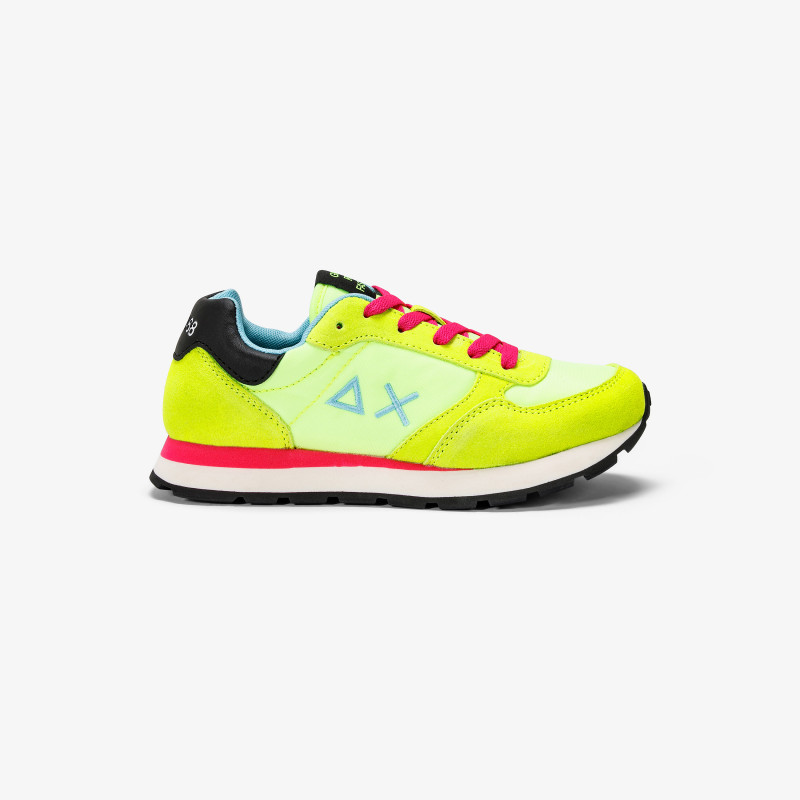 GIRL'S ALLY SOLID NYLON (TEEN) YELLOW FLUO
