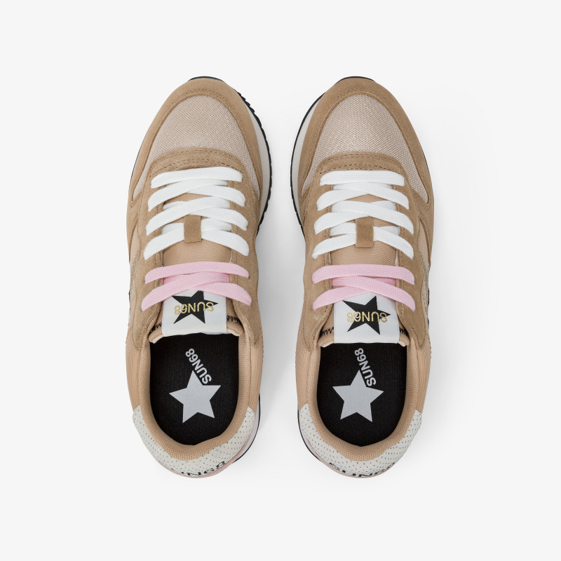 STARGIRL GLITTER LOGO BEIGE