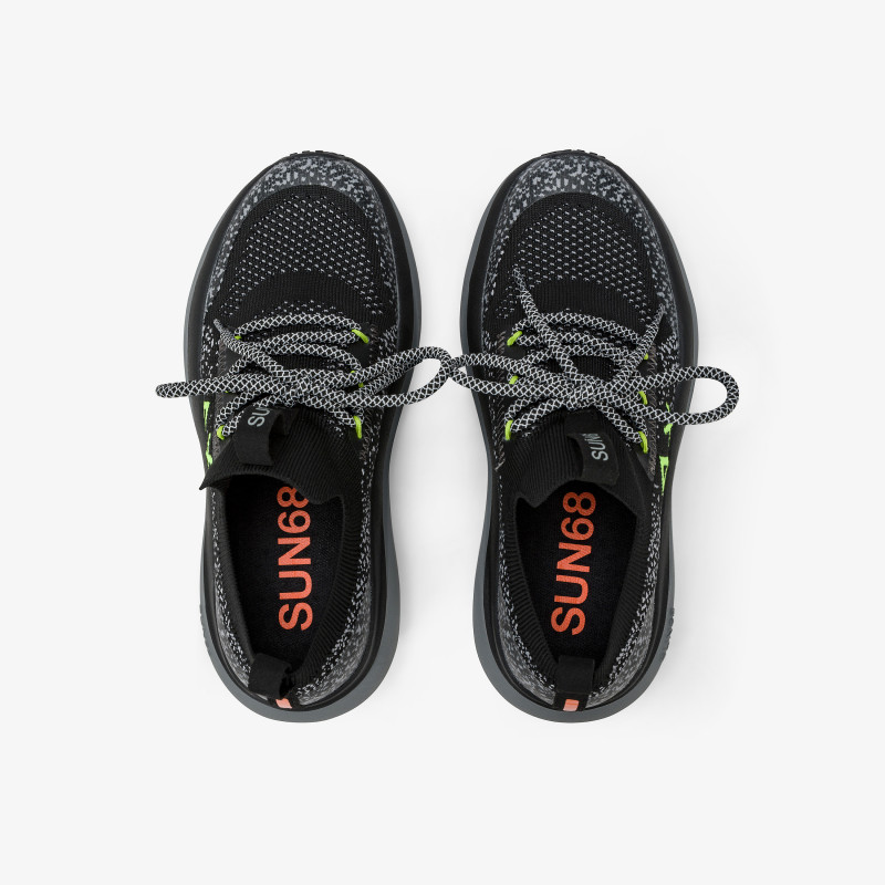 Sneaker Boy's Jupiter Knit nera