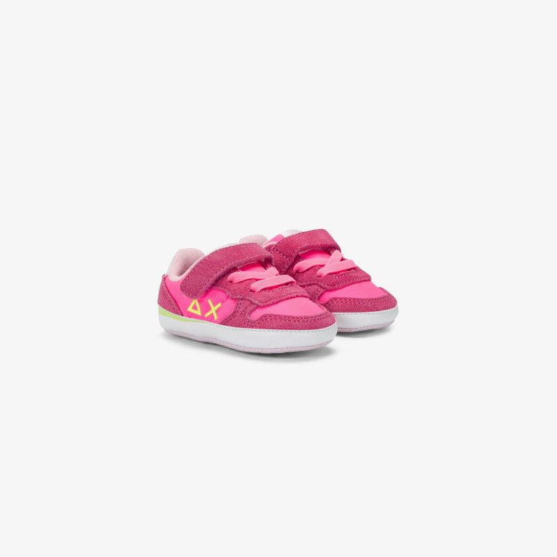 GIRL'S ALLY SOLID NYLON (NEW BORN) FUXIA FLUO