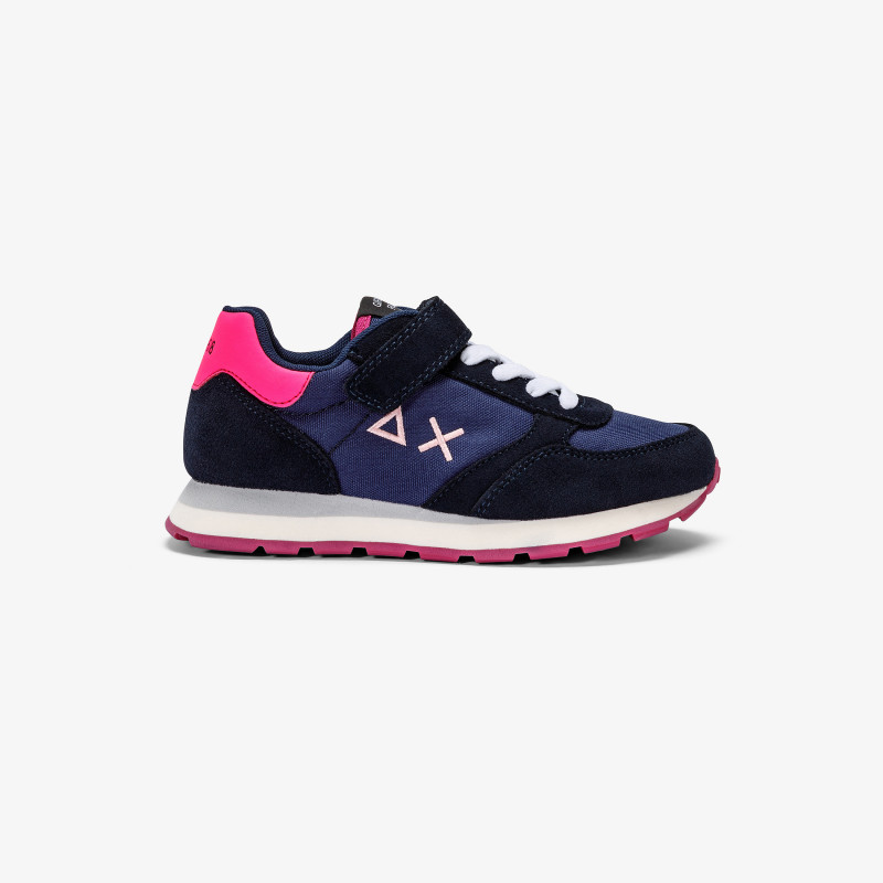 GIRL'S ALLY SOLID (KID) NAVY BLUE
