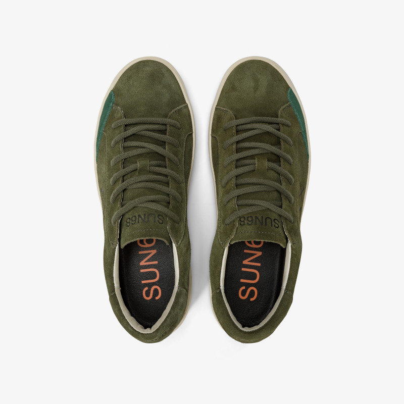 STREET SUEDE DARK MILITARY