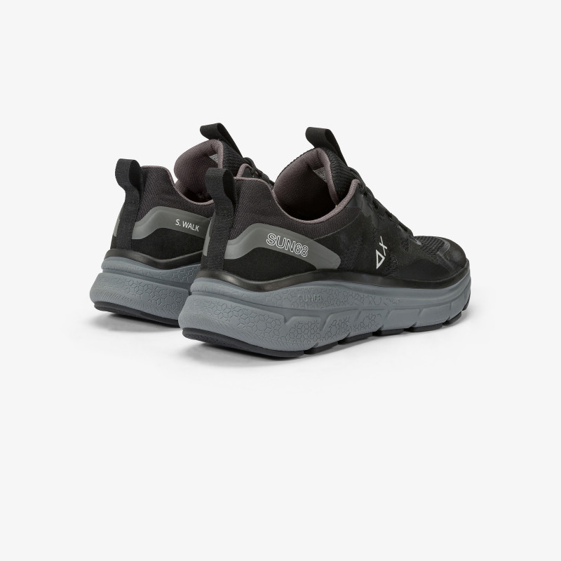 Jupiter Sporty mesh sneaker BLACK