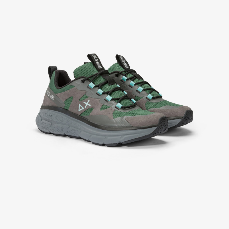 Jupiter Sporty mesh sneaker DARK GREEN