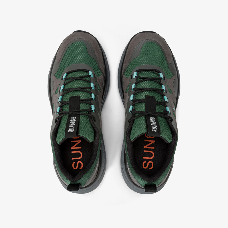 Jupiter Sporty mesh sneaker DARK GREEN