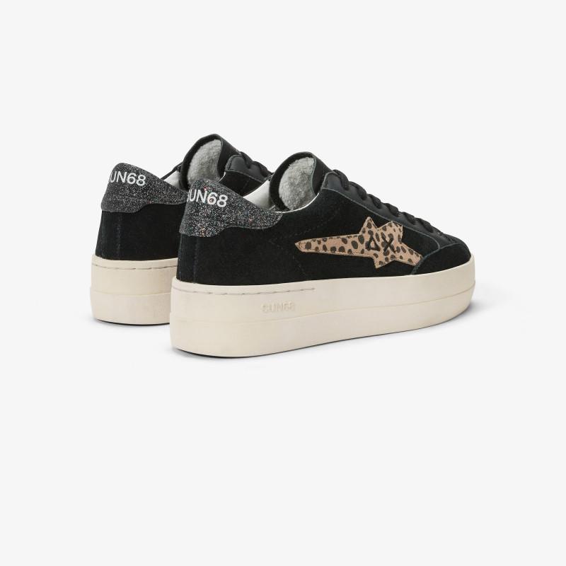 Big Katy suede sneaker BLACK