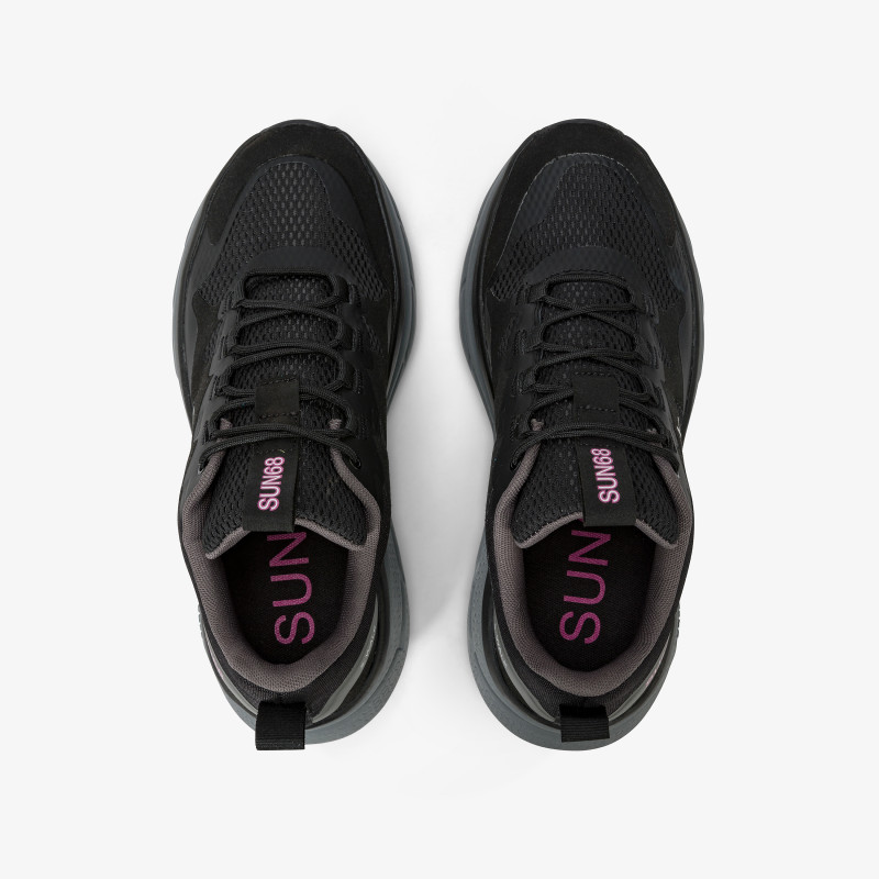 Venus Sporty mesh sneaker BLACK