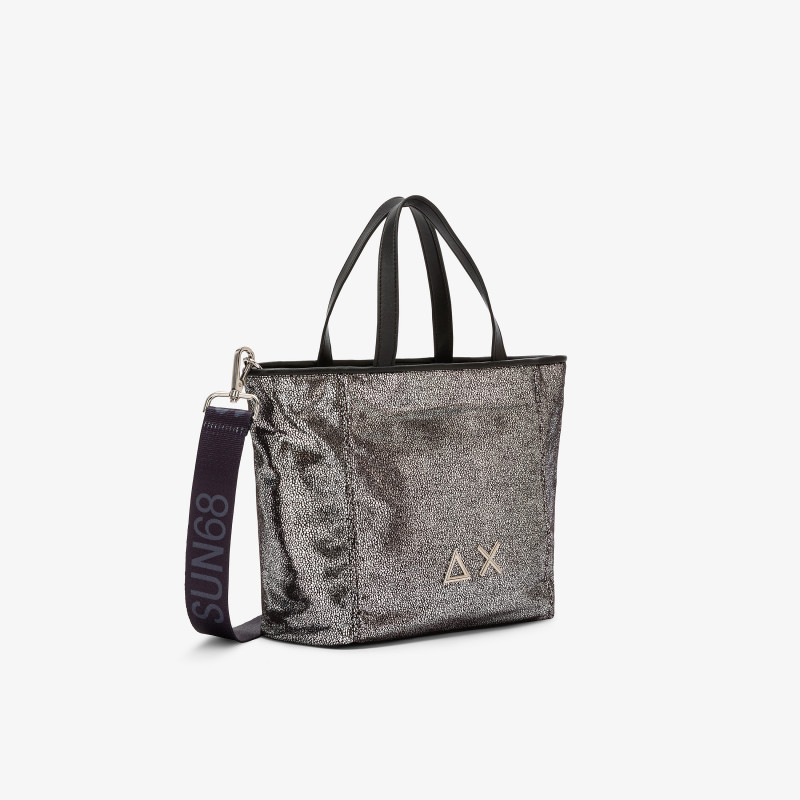 Jacqueline Glitter shopper SILVER