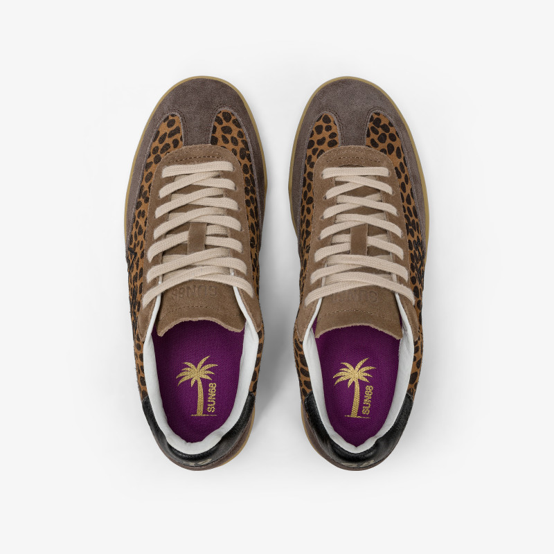 Fox California Sun suede sneaker with logo
