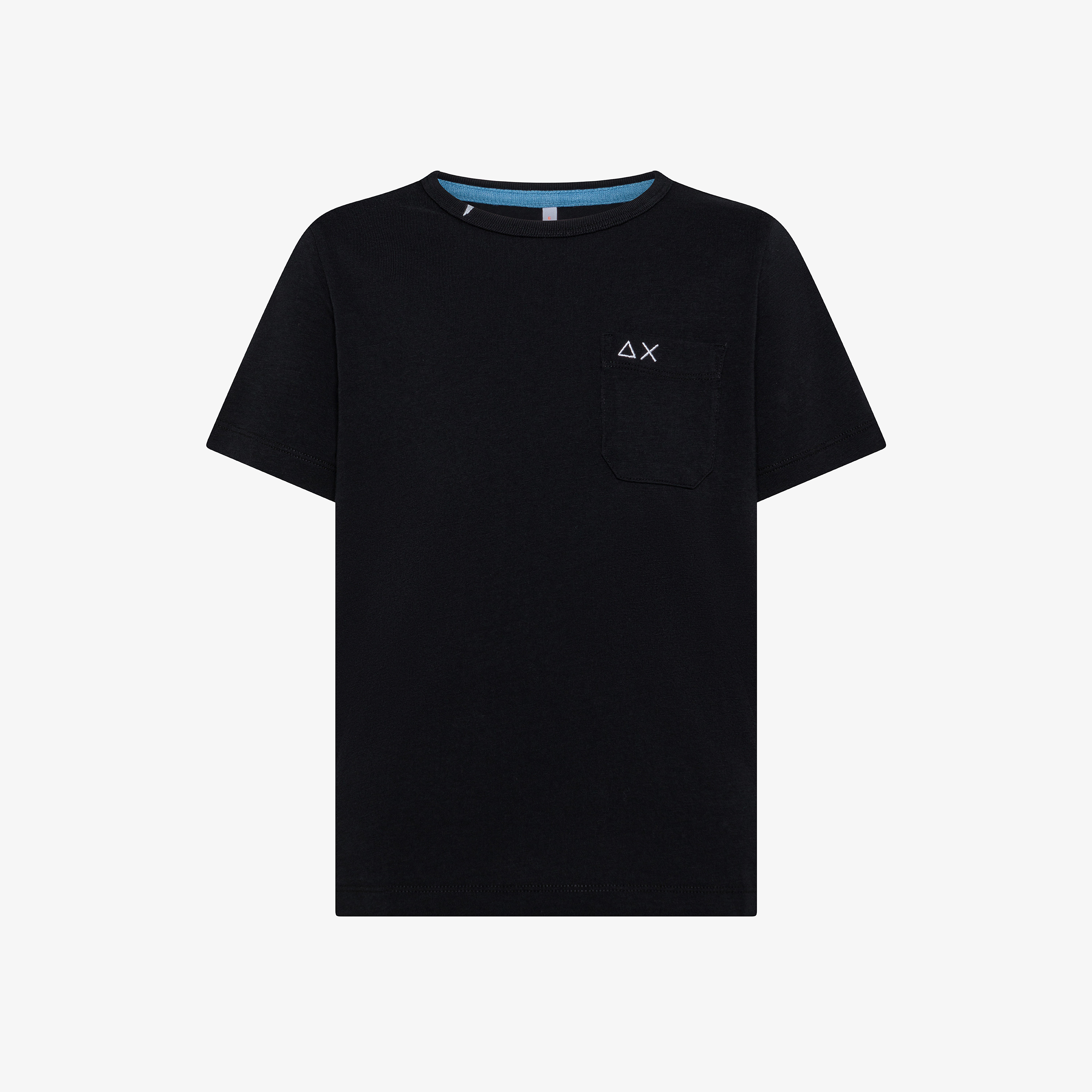 Black T-shirt with chest pocket