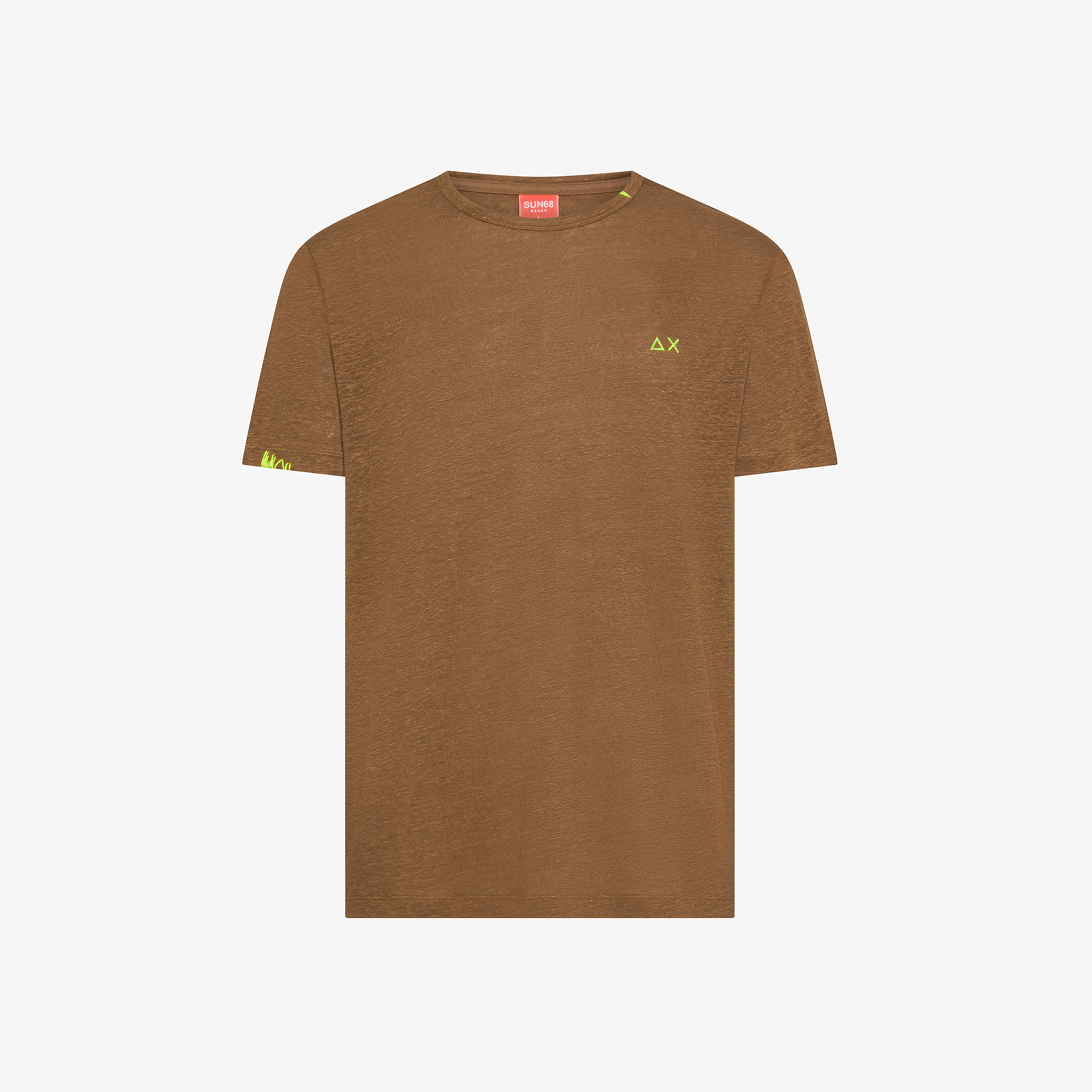 T-shirt jersey linen beach s/s