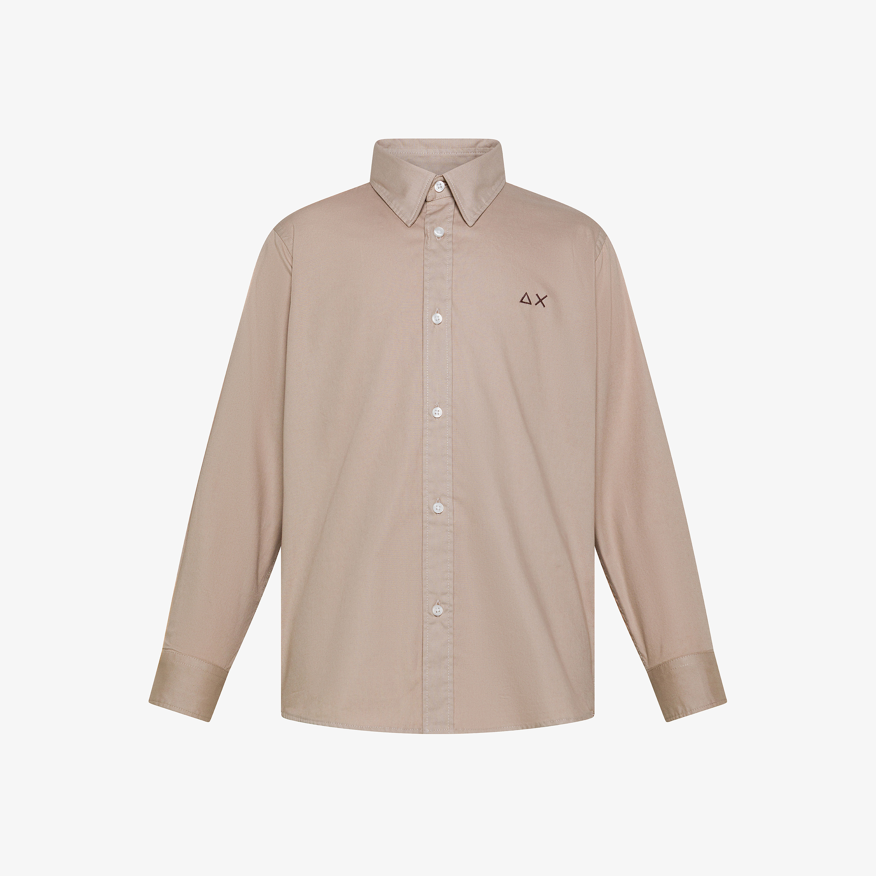 Boy's shirt oxford garment dye l/s