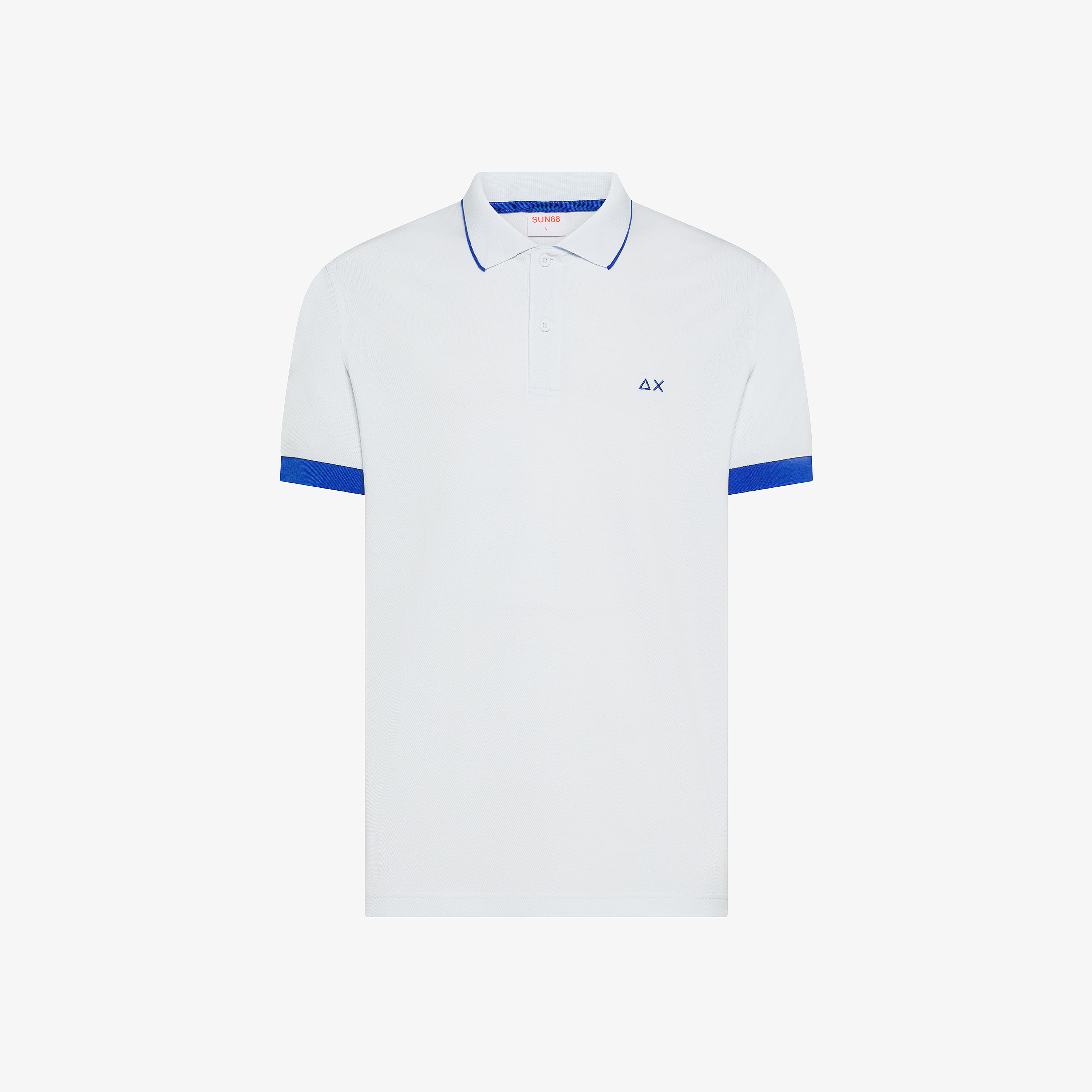 Polo small stripe fluo s/s