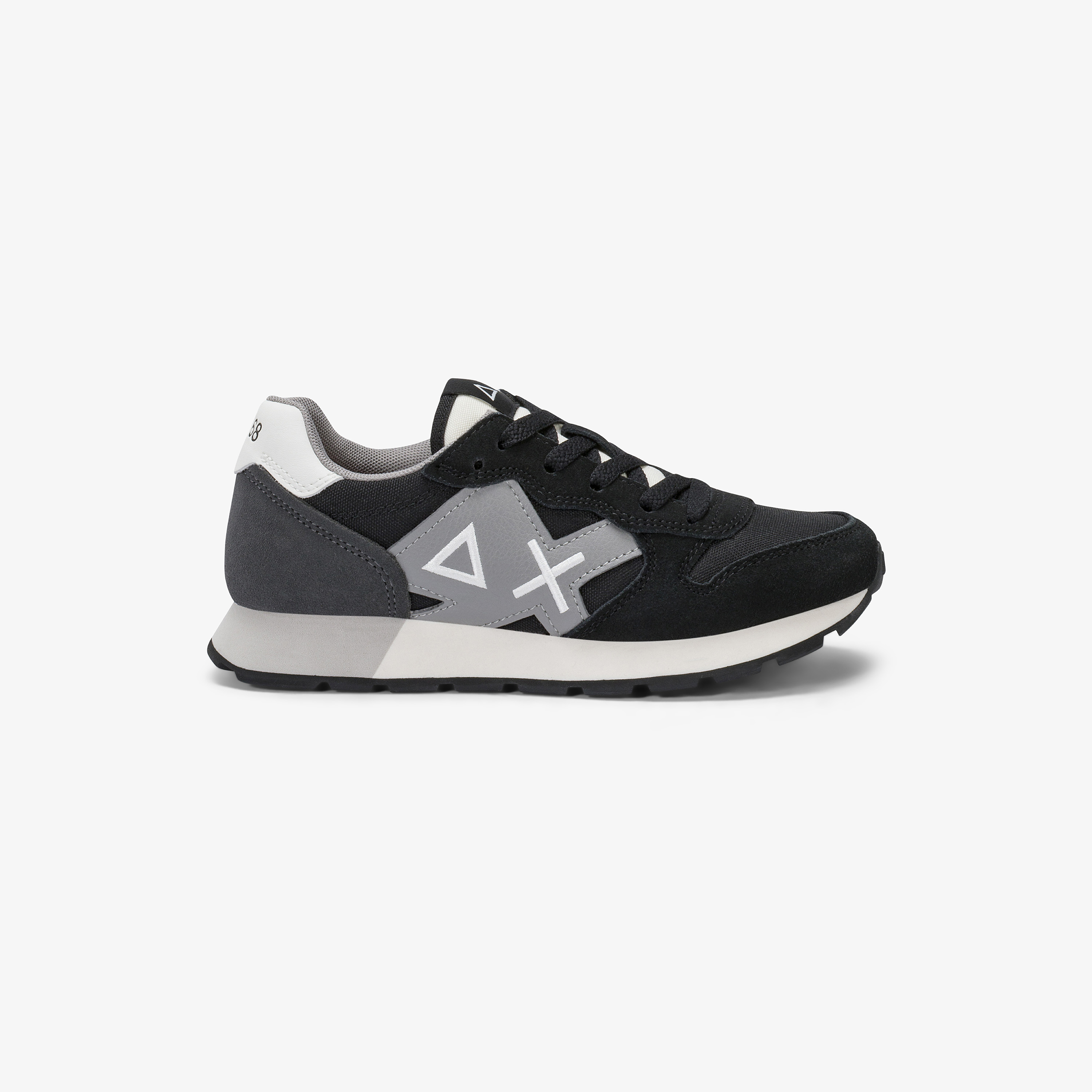 Sneaker Teen Boy's Jaki 2.0 Solid in suede e nylon nero