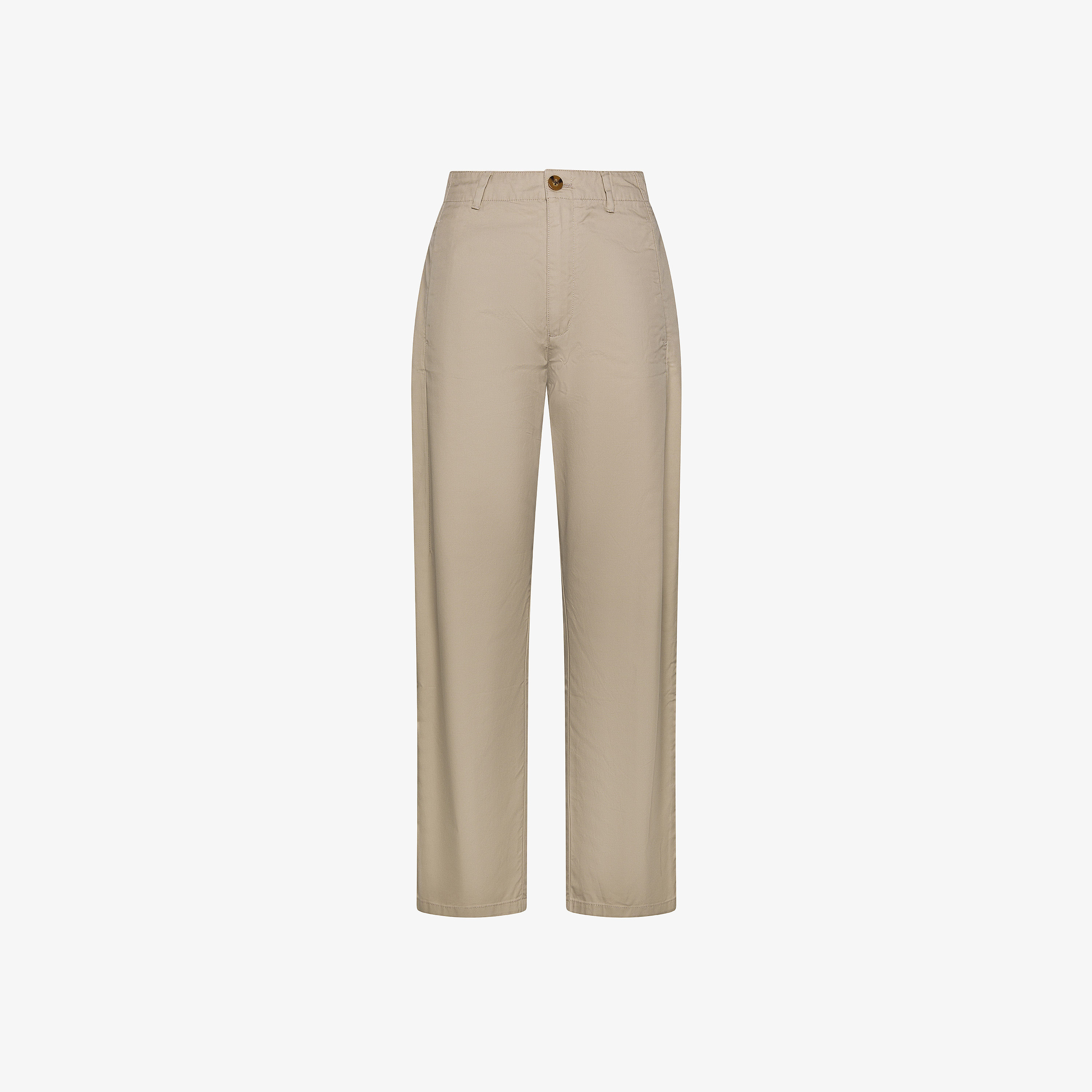 Stone cotton trousers