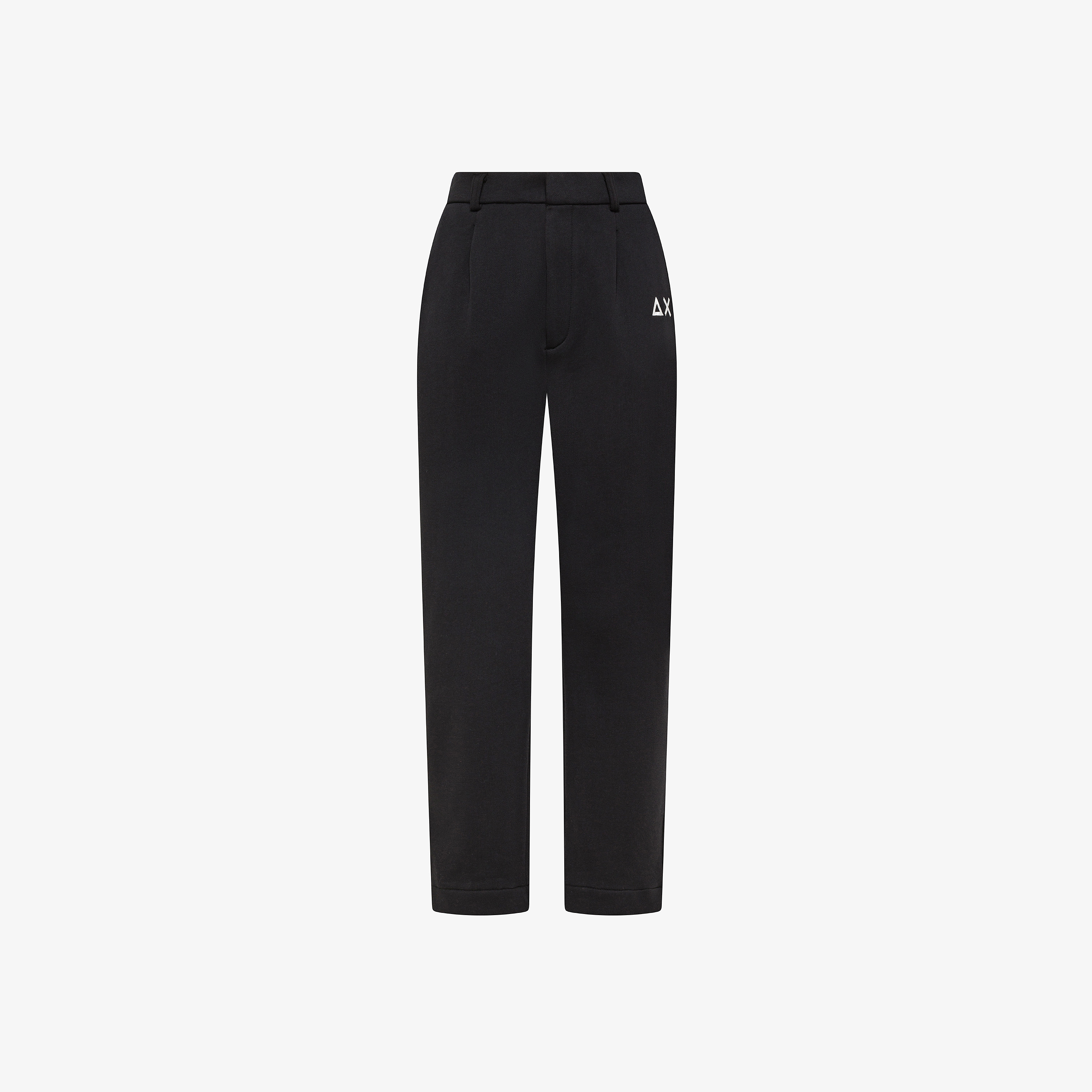 Pantaloni in felpa di cotone nero