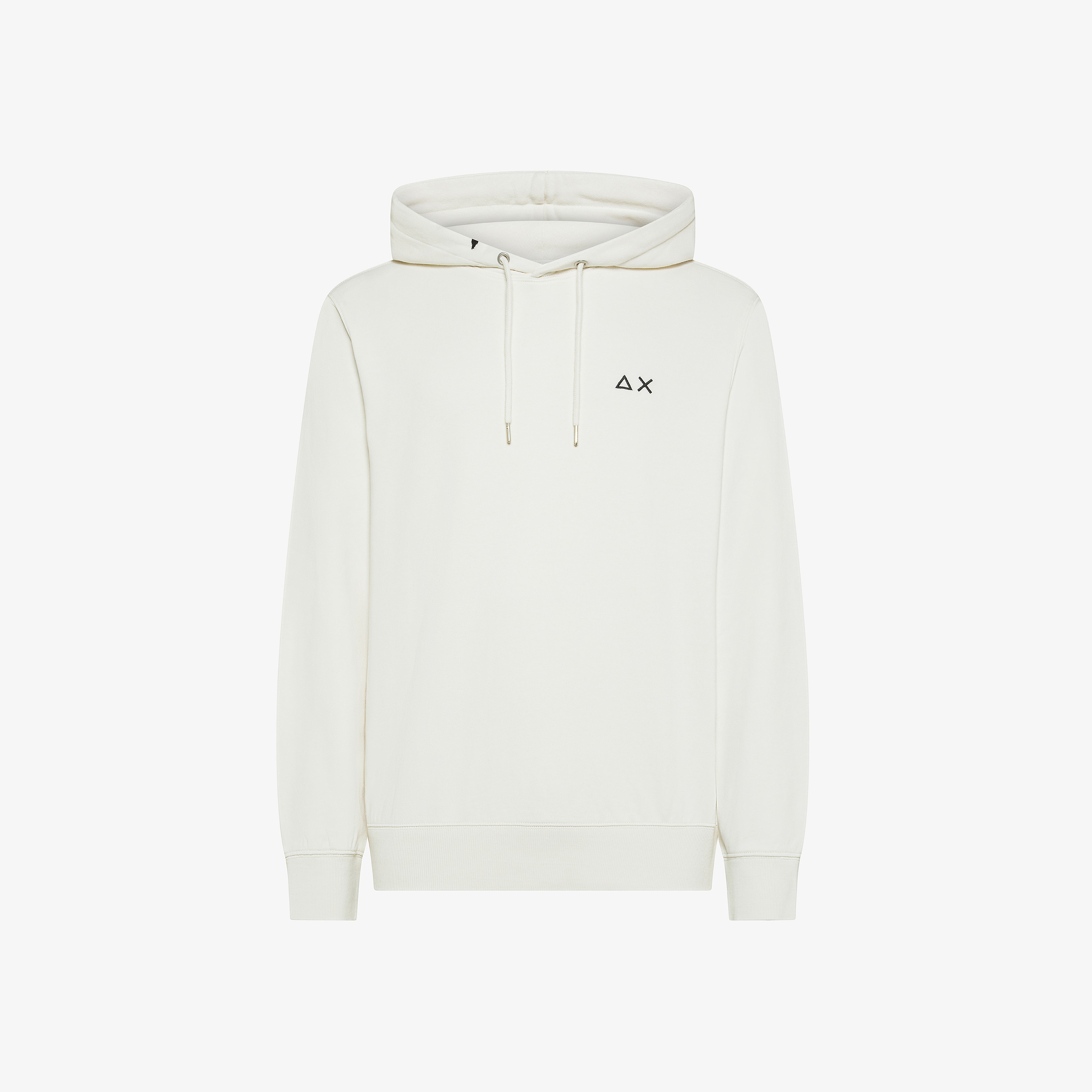 Off white cotton hoodie