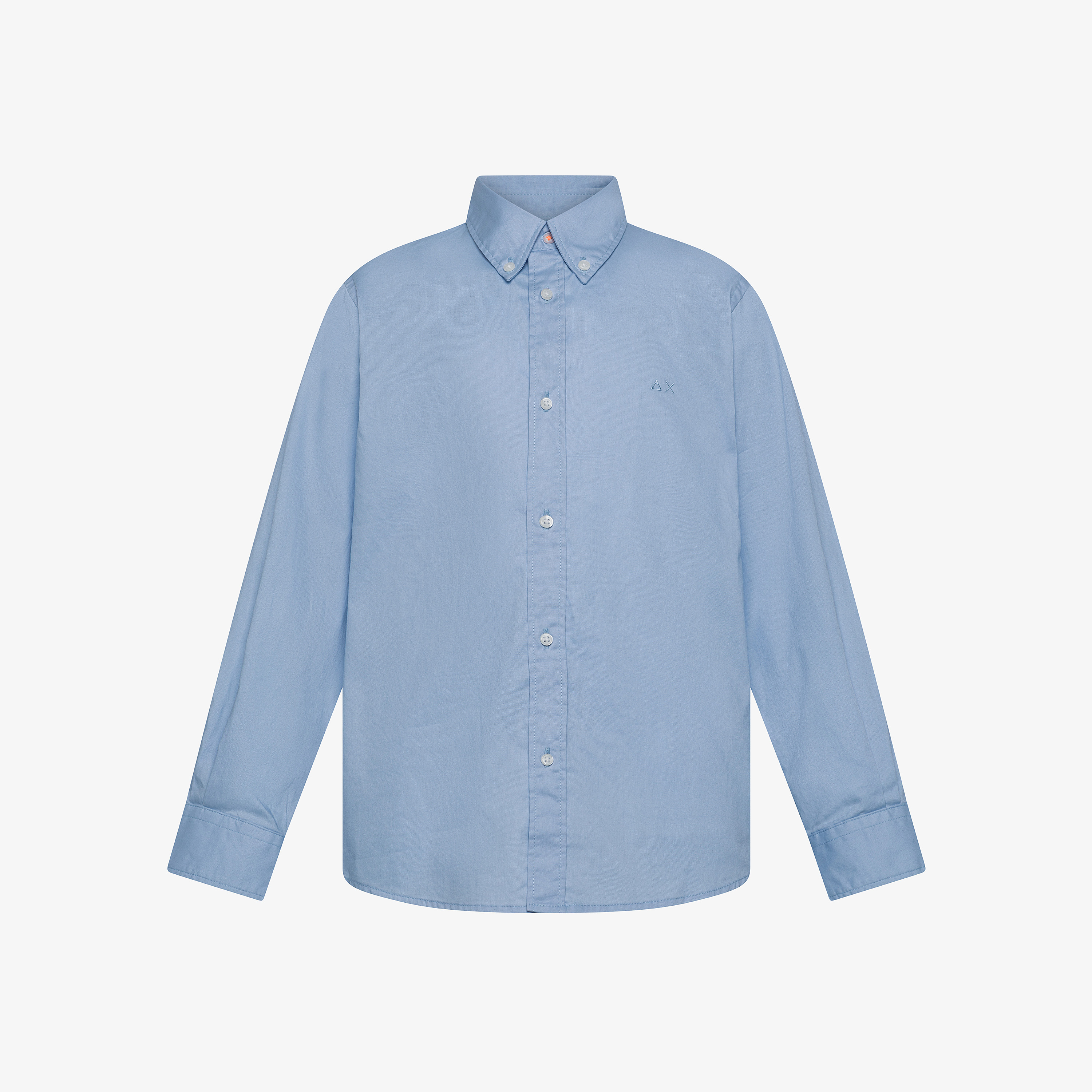 Light blue cotton Oxford shirt
