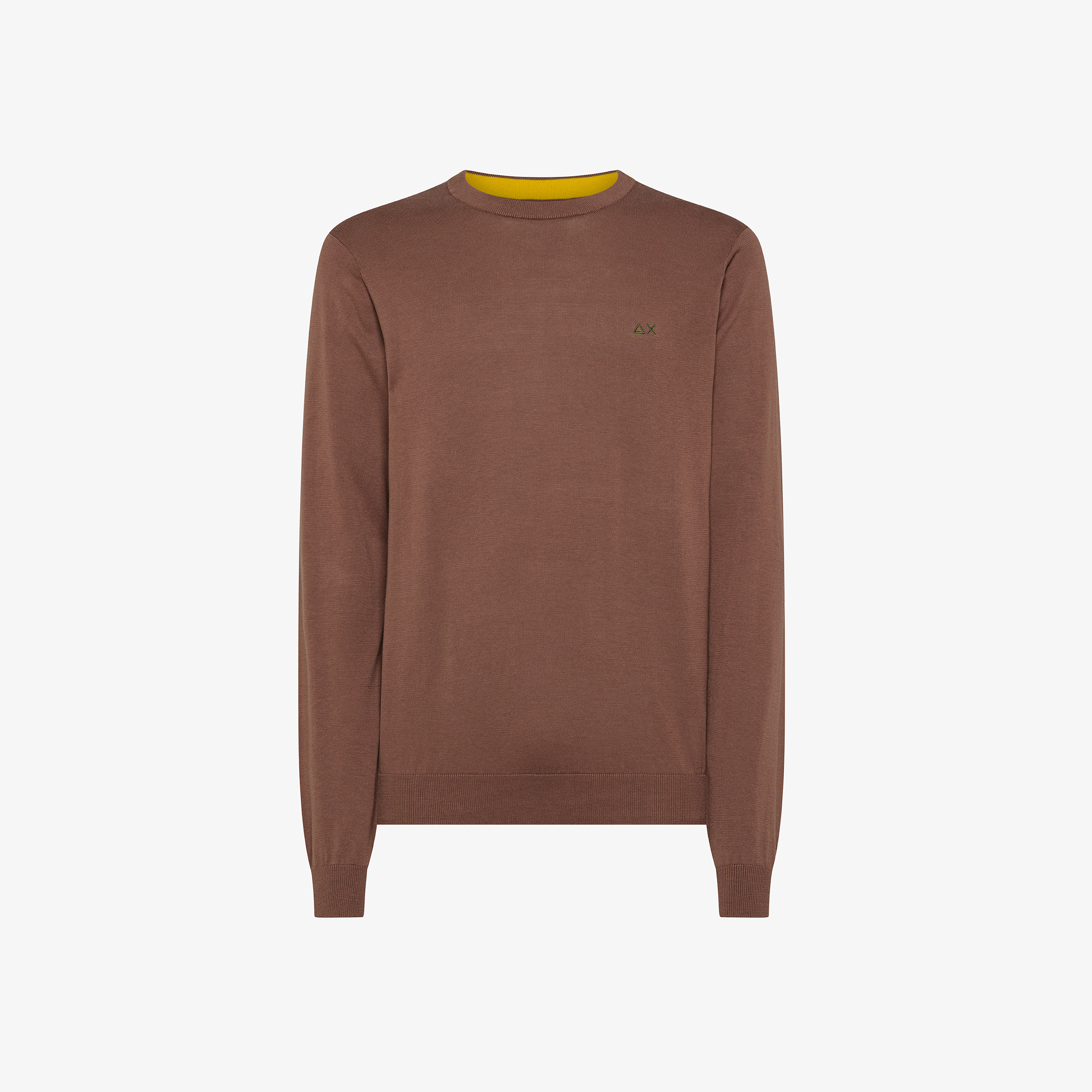 Maglia in cotone marrone