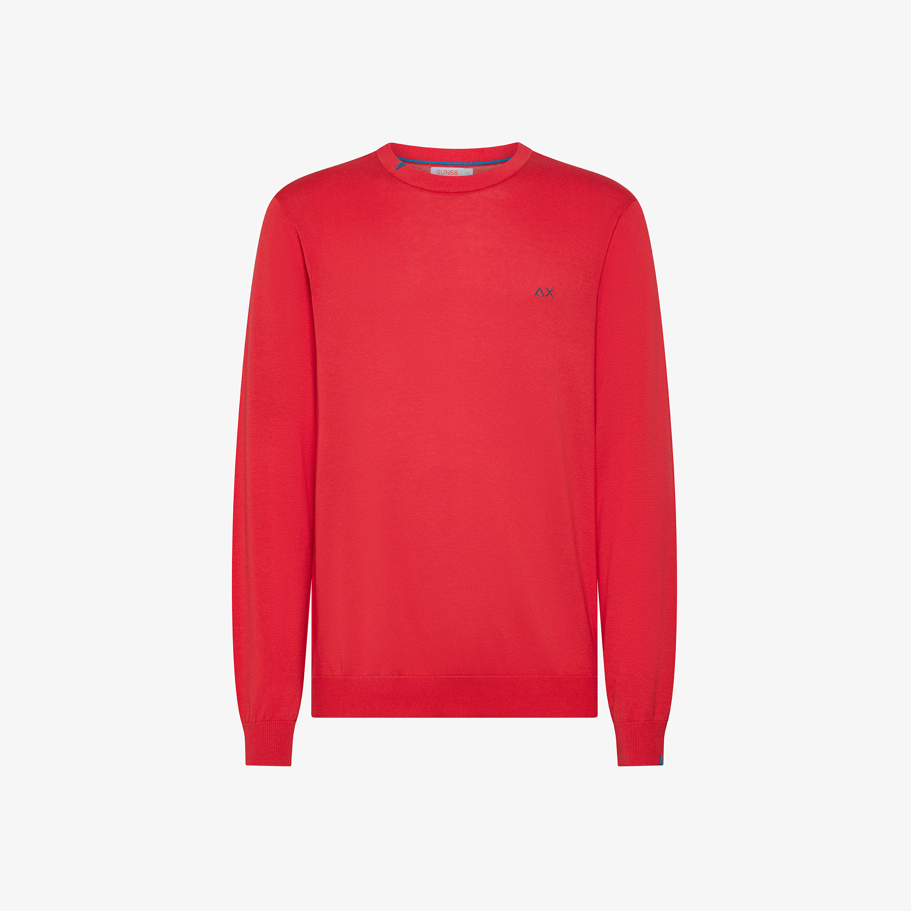 Red cotton jumper
