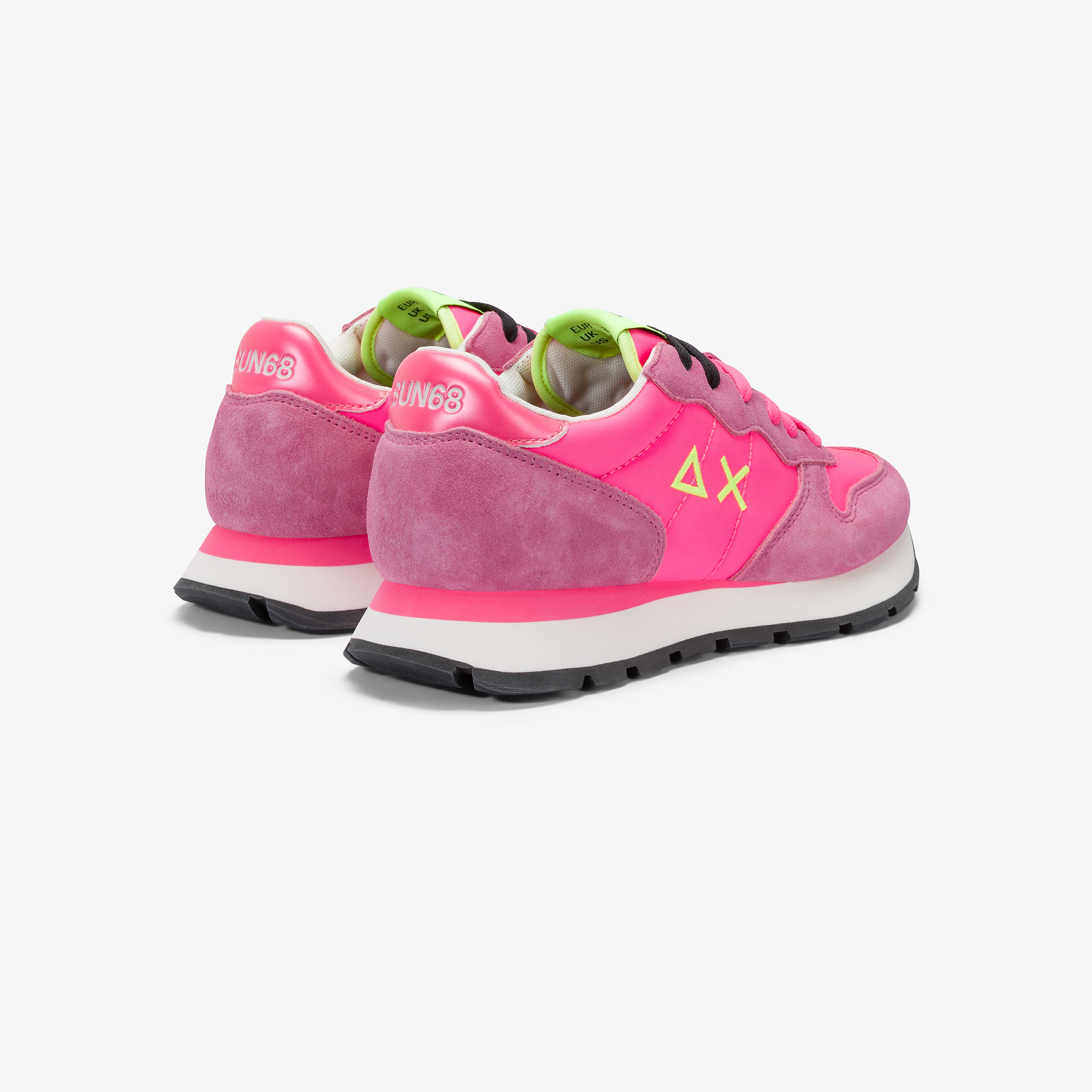 Sneakers Scarpe Rosa Fluo Philippe Model TRPX LOW WOMAN Verde Rosa