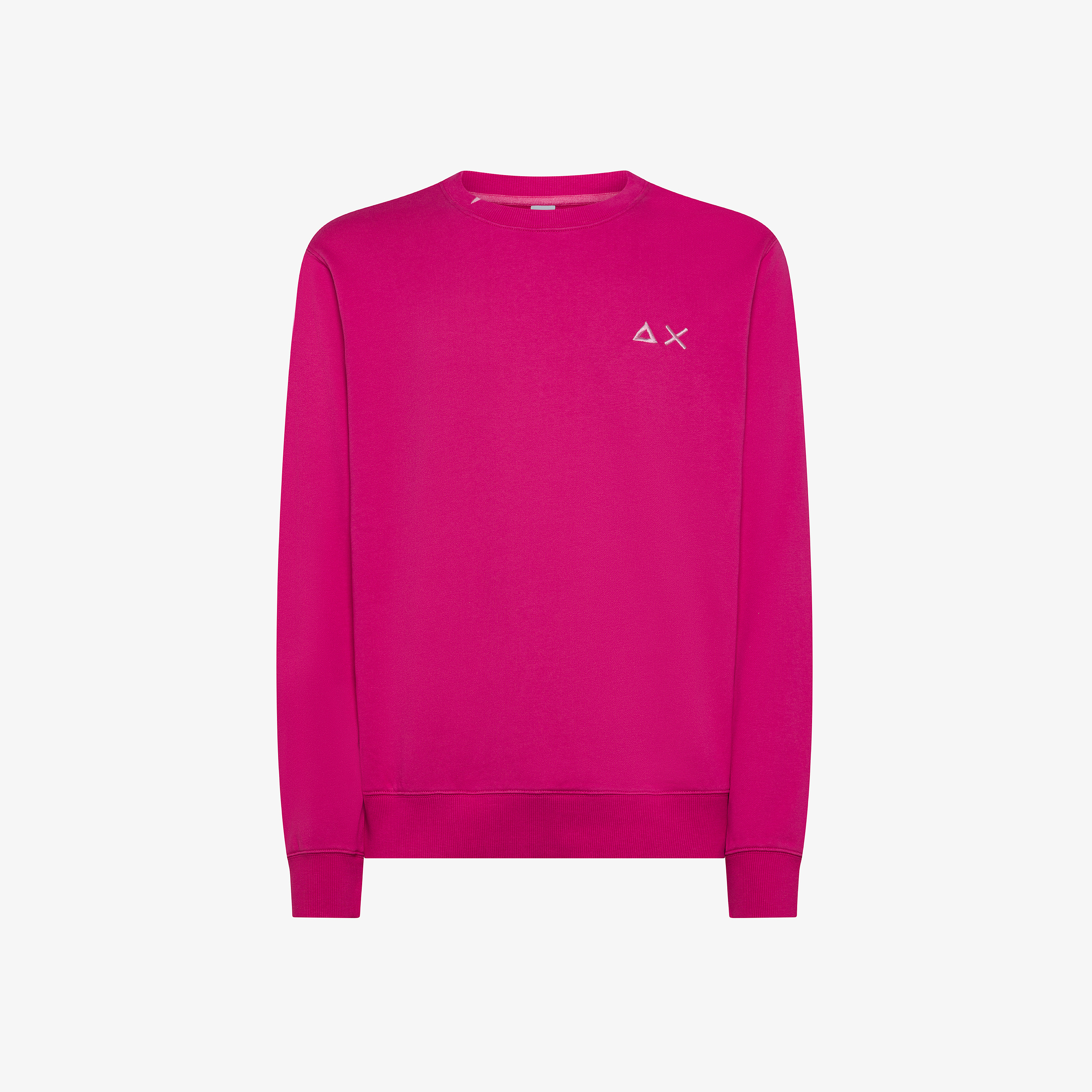 Fuchsia cotton sweatshirt