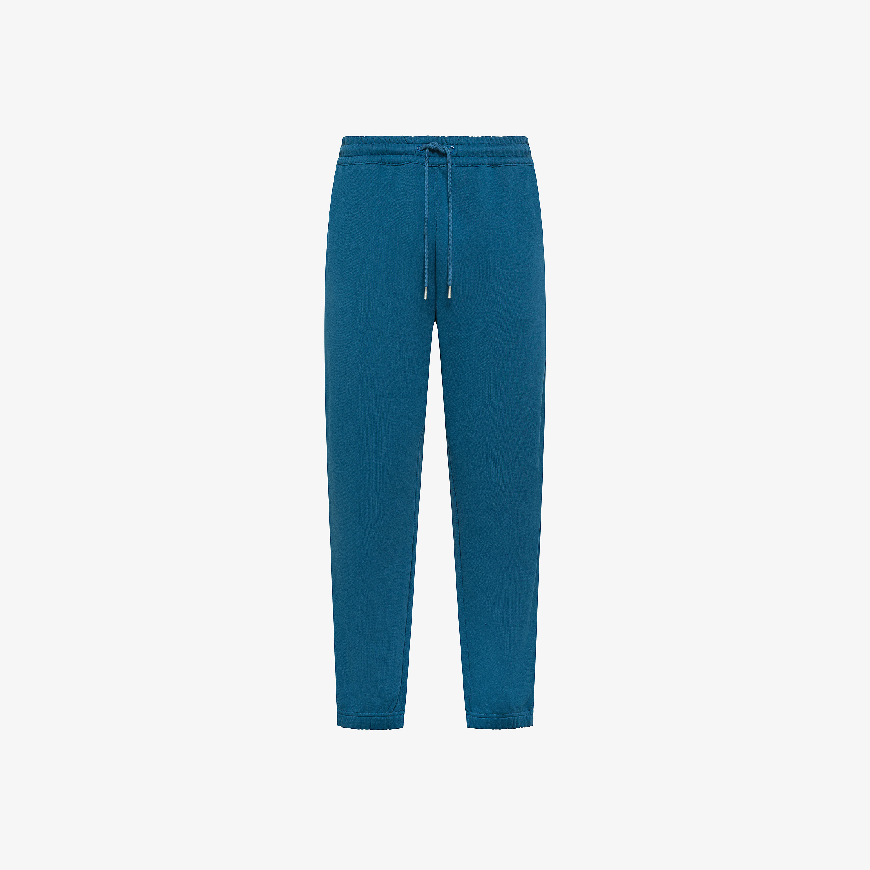 Pantaloni in felpa di misto cotone avio scuro
