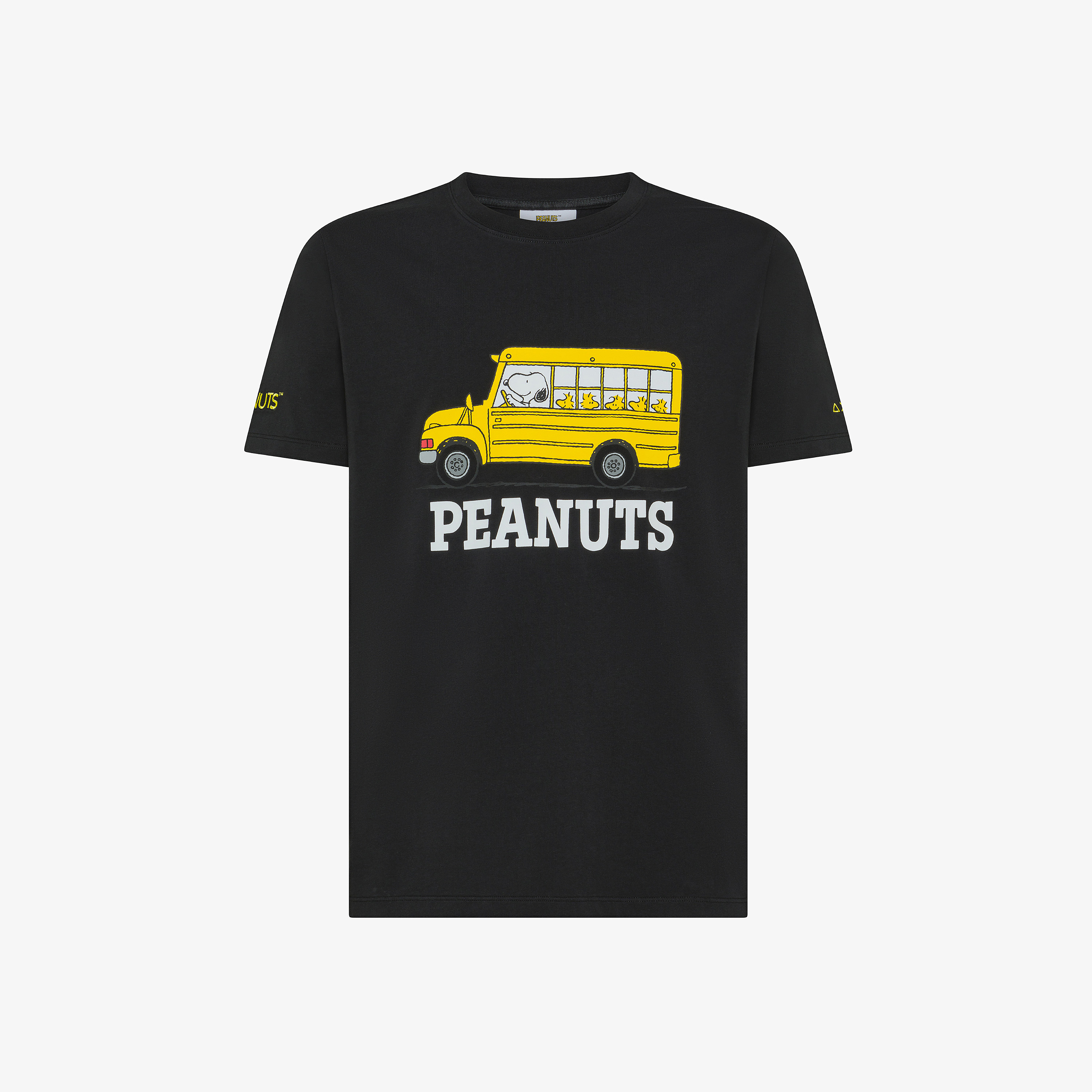 Black Peanuts cotton jersey t-shirt with print