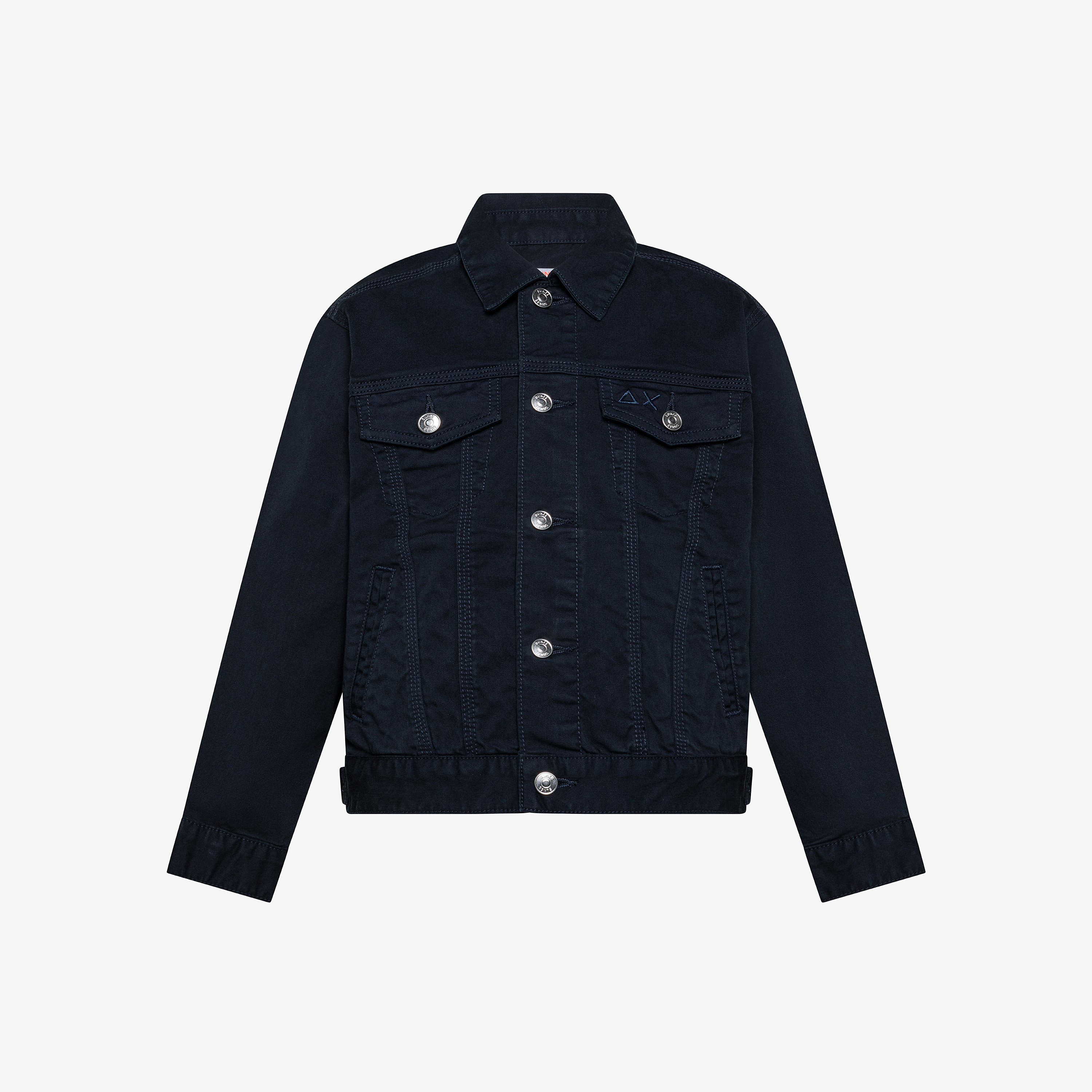 Navy blue cotton jacket