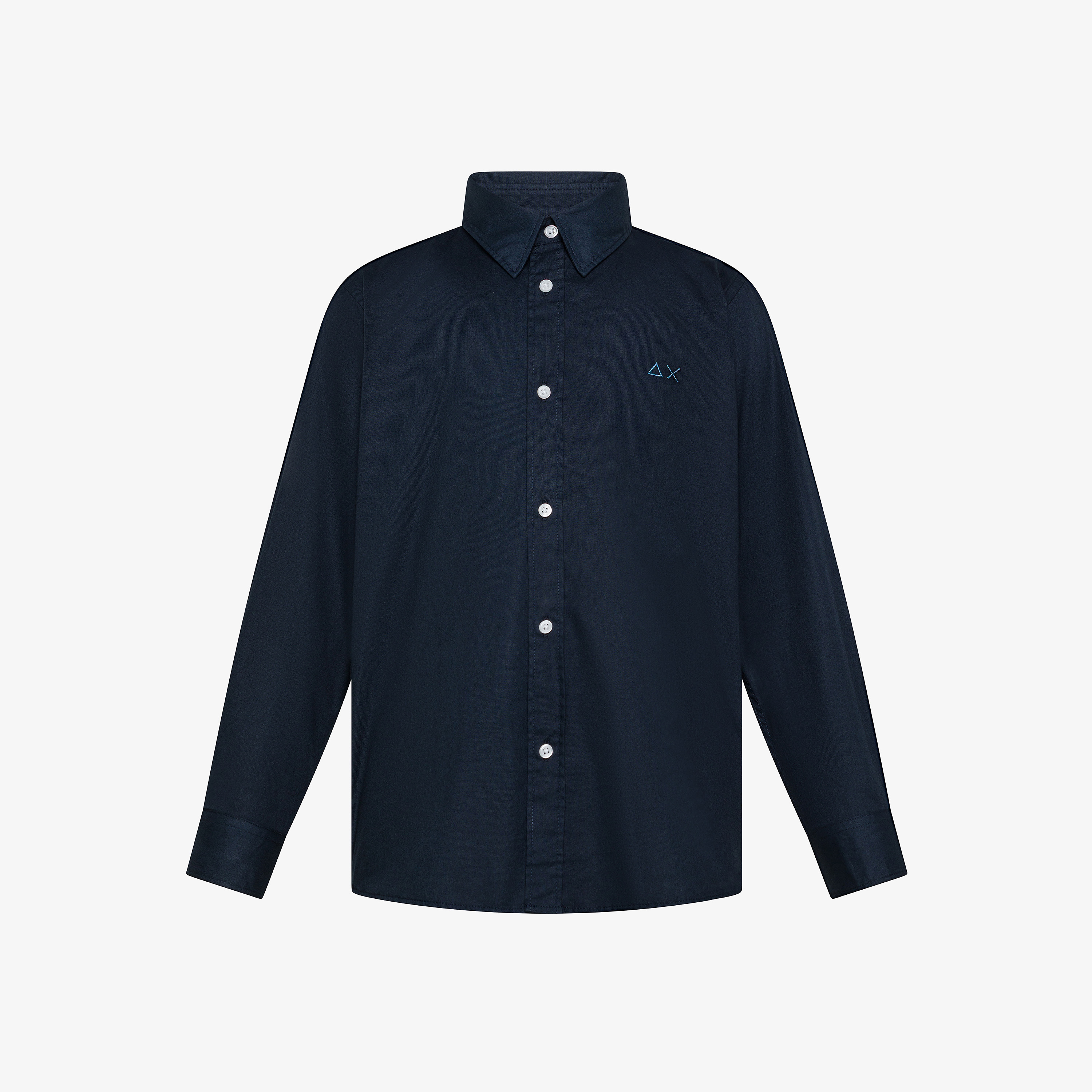 Boy's shirt oxford garment dye l/s