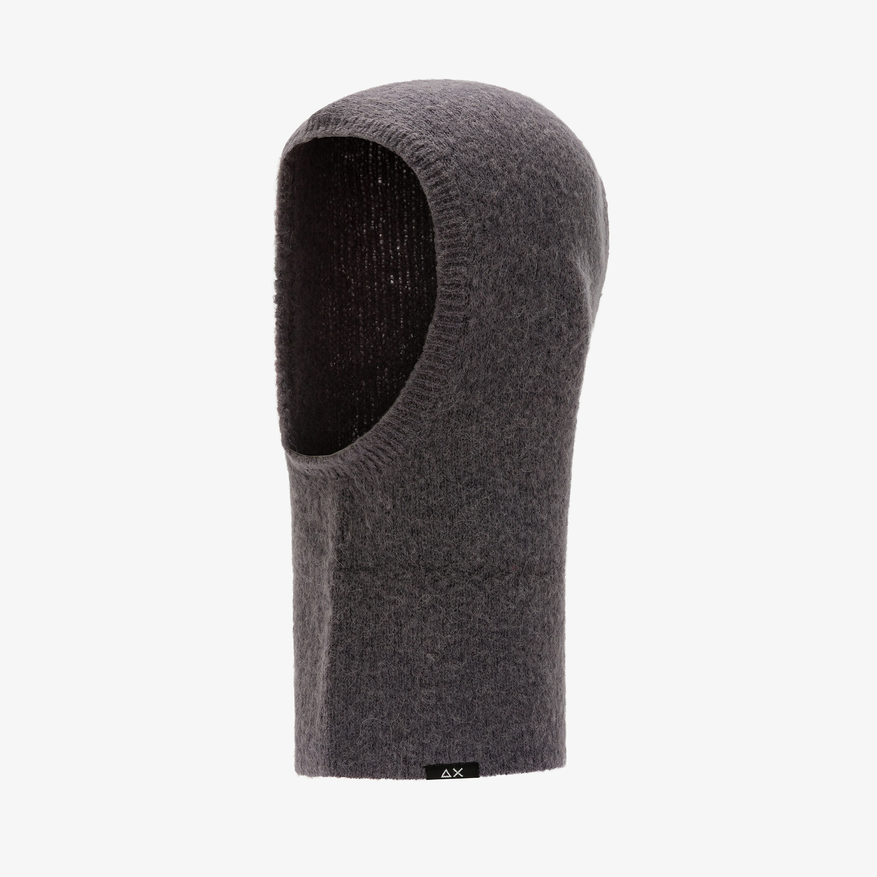 Dark grey wool and alpaca balaclava
