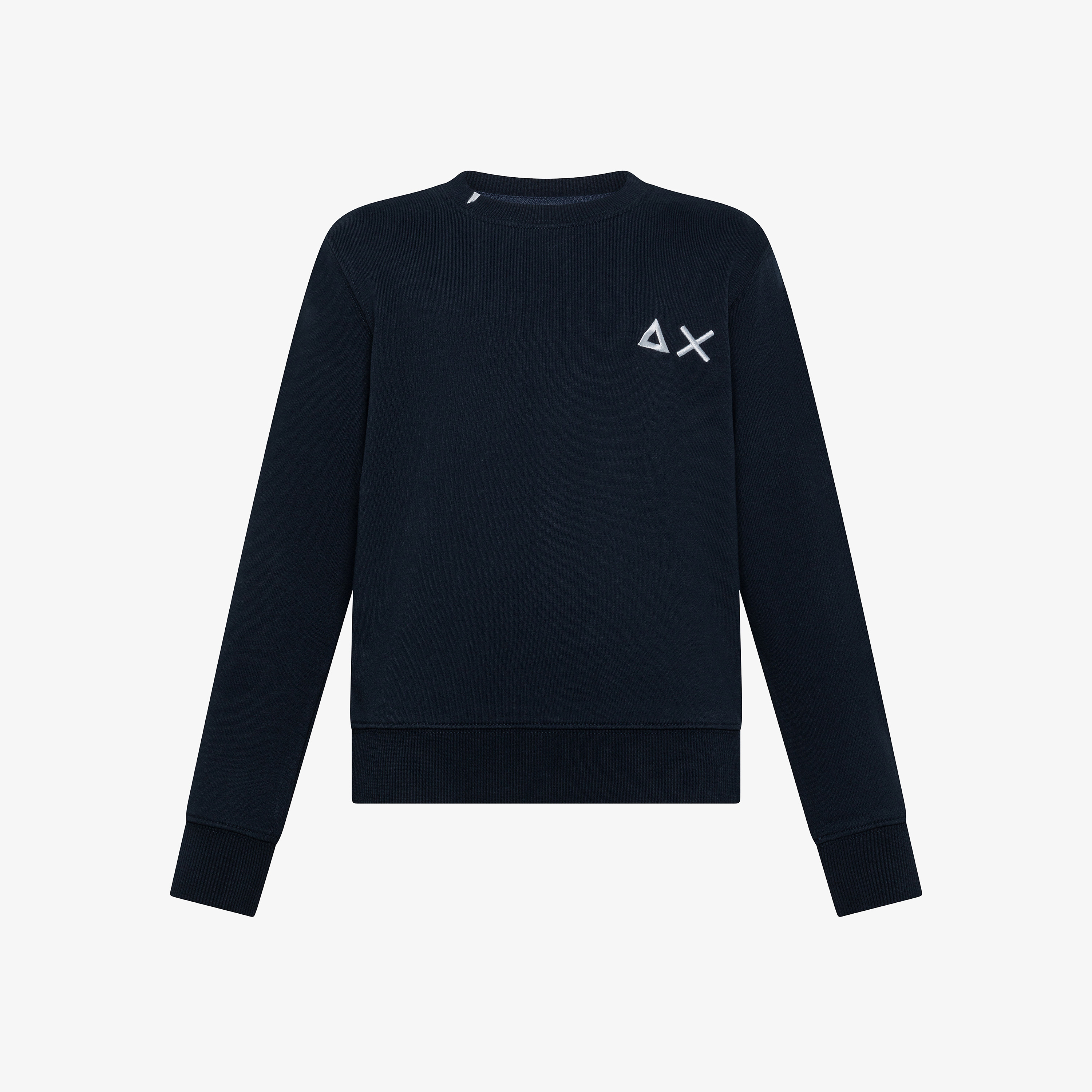 Navy blue cotton sweatshirt