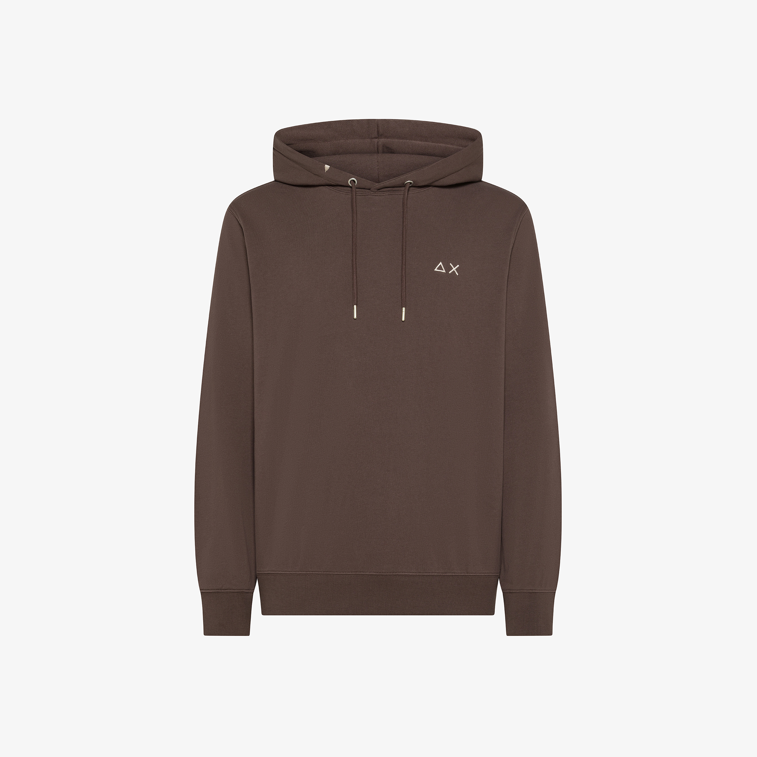 Brown cotton hoodie