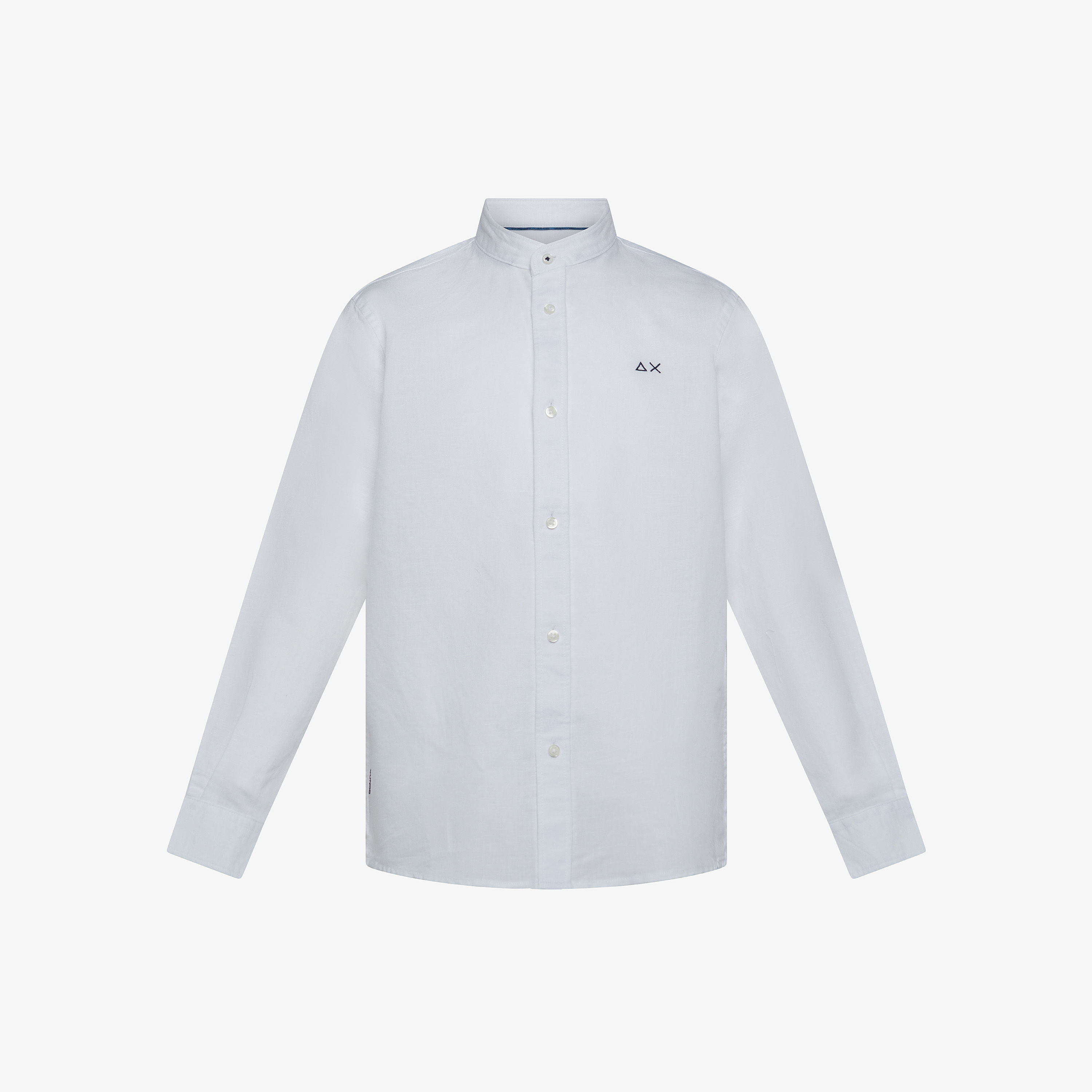 White linen and cotton shirt