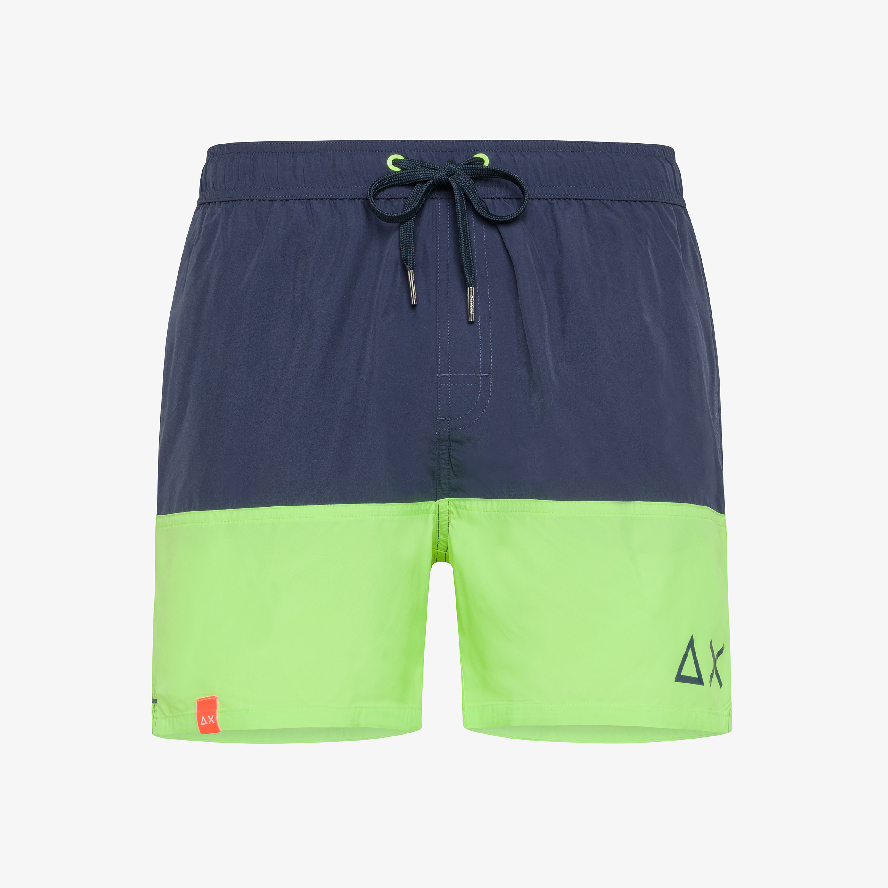 Boxer mare color block blu navy